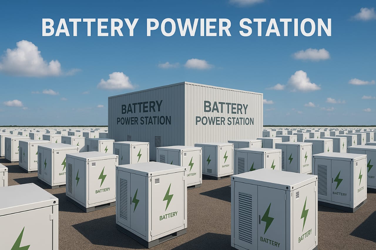 What are the advantages of a power station?