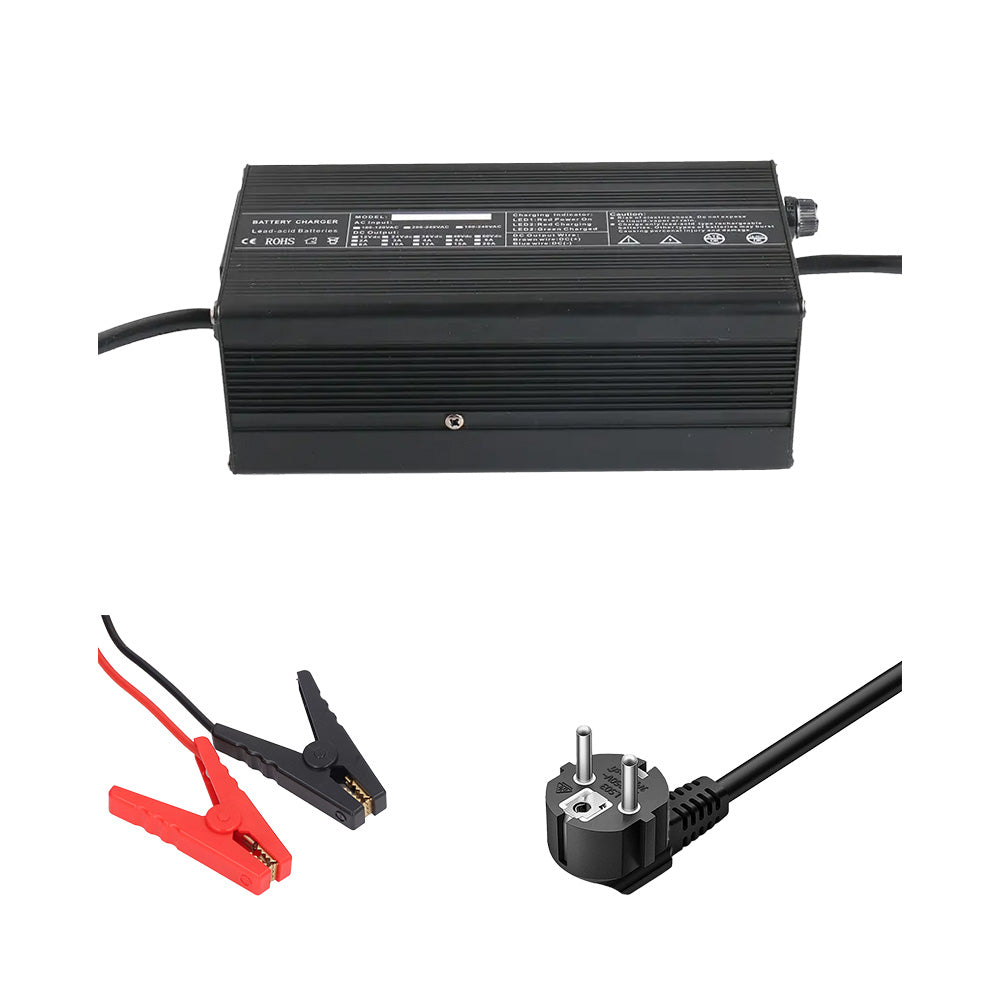 LANPWR 24V (29.2V) 20A LiFePO4 Battery Charger