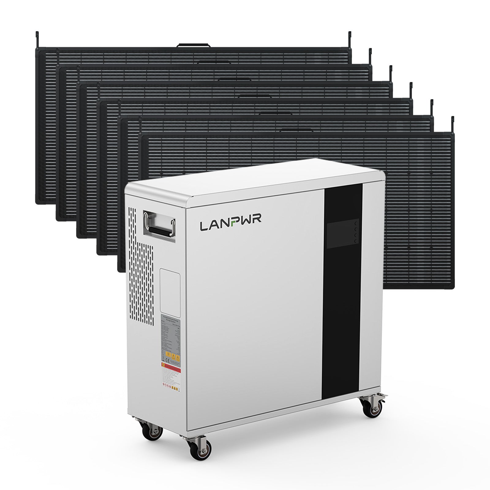 LANPWR 5120Wh portable power station for reliable home backup power