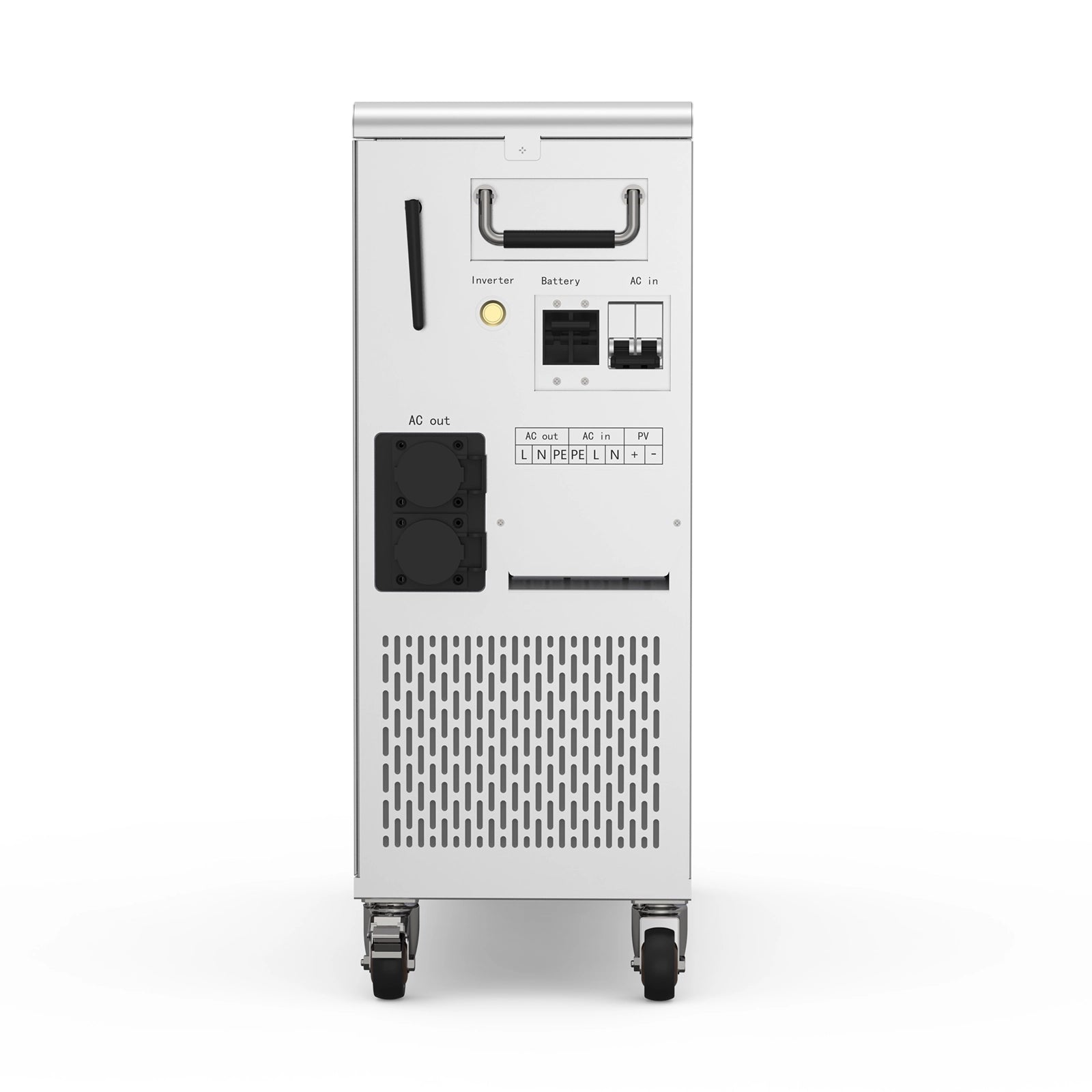 LANPWR 5120Wh power station for outdoor camping, home, and tool use