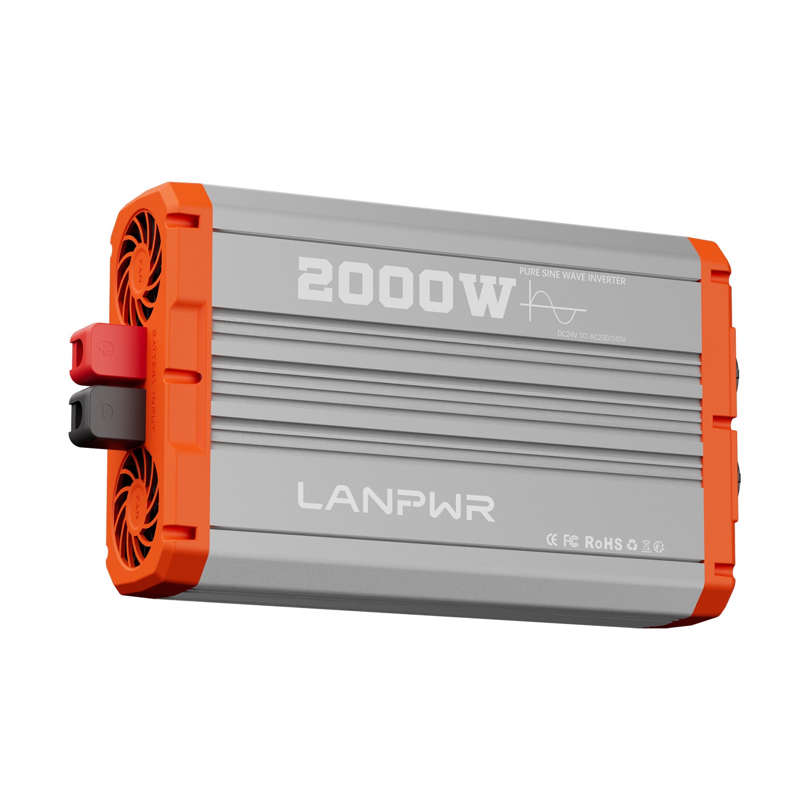 LANPWR 2000W 24V Pure Sine Wave Inverter