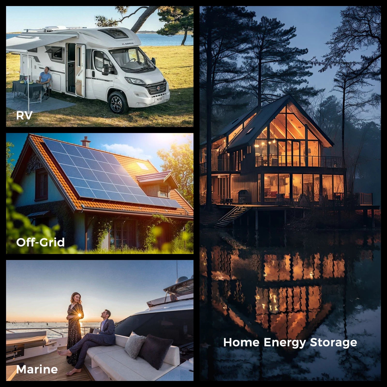 LANPWR 12V 100Ah G24 Mini Smart Deep Cycle LiFePO4 Lithium Battery